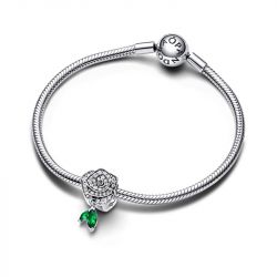 Charm pandora rose en fleur scintillante 793201c01
 - charms - edora - 3