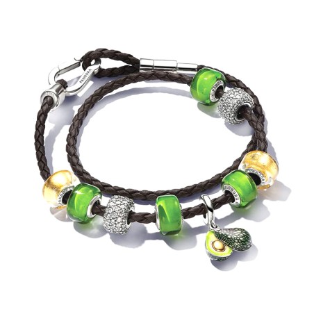 Charm pandora mini murano vert 793106c00
 – charms