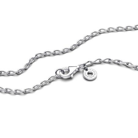 Collier femme chaîne pandora argent 925/1000 maille infini 393052c00-50 – colliers femme