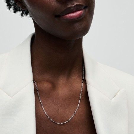 Collier femme chaîne pandora argent 925/1000 maille infini 393052c00-50 – colliers femme