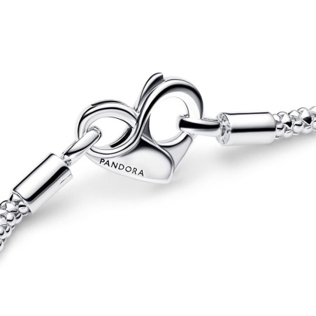 Bracelet femme pandora argent 925/1000 cloutée 592453c00-17 – accueil