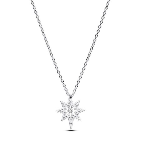 Collier femme pandora argent 925/1000 étoile polaire 393600c01-45 – colliers femme