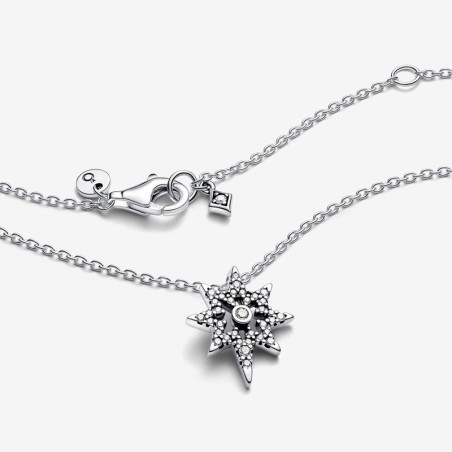 Collier femme pandora argent 925/1000 étoile polaire 393600c01-45 – colliers femme