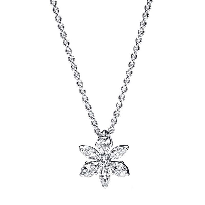 Collier femme pandora argent 925/1000 herbier scintillant 392387c01-45 - colliers-femme - edora