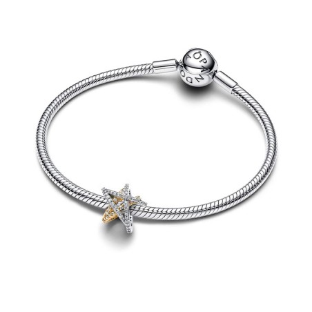 Charm pandora étoile croisée scintillante 763590c01
 – charms