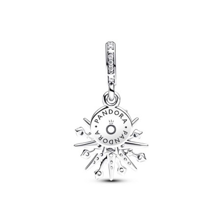 Charm pandora pendant double feu d'artifice scintillant 793512c01
 – charms