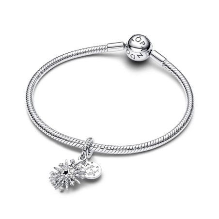 Charm pandora pendant double feu d'artifice scintillant 793512c01
 – charms