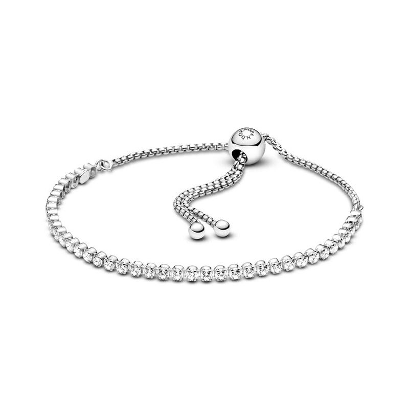 Bracelet femme pandora argent 925/1000 rivière coulissant scintillant 599375c01-1
 - bracelets-femme - edora