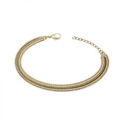 Bracelet femme phebus julie acier doré 832-305.j - bracelets-femme - edora - 0