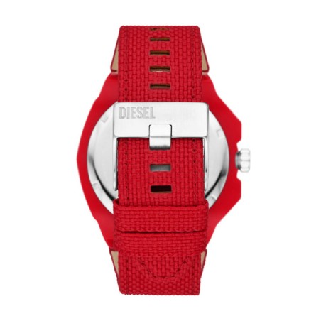 Montre homme diesel framed solar tissu rouge dz4621 – montres homme