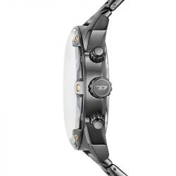 Montre homme diesel spiked acier noir dz4669 - montres-homme - edora - 2