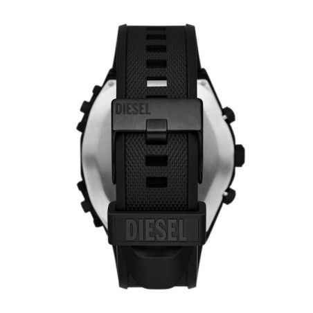Montre homme diesel sideshow silicone noir dz7474 – montres homme