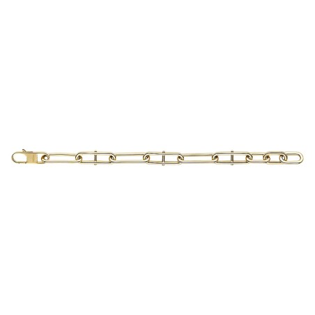 Bracelet femme chaine fossil heritage d-link acier doré jf04234710 – bracelets femme