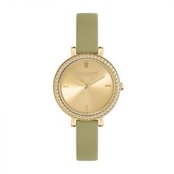 Montre femme olivia burton classic cuir vert sauge 24000164 - montres-femme - edora - 0