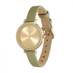 Montre femme olivia burton classic cuir vert sauge 24000164 - montres-femme - edora - 3