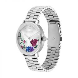 Montre femme olivia burton signature acier argenté  24000205 - montres-femme - edora - 3