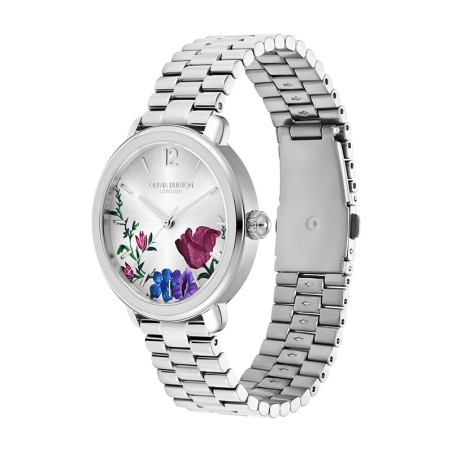 Montre femme olivia burton signature acier argenté  24000205 – montres femme