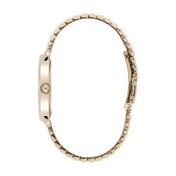 Montre femme olivia burton signature acier doré rose  24000207 - fete-des-meres - edora - 2