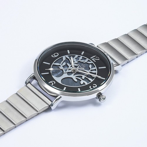 Montre Femme Analogique GO Acier Argenté 695429