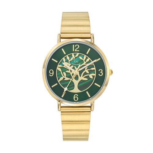 Montre Femme Analogique GO Acier Doré 695540