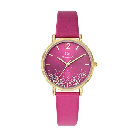Montre femme analogique go cuir rose 699535 – montres femme