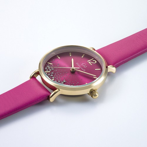 Montre Femme Analogique GO Cuir Rose 699535