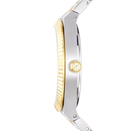 Montre femme fossil scarlette à trois aiguilles avec date, en acier inoxydable, bicolore es5259 – montres femme