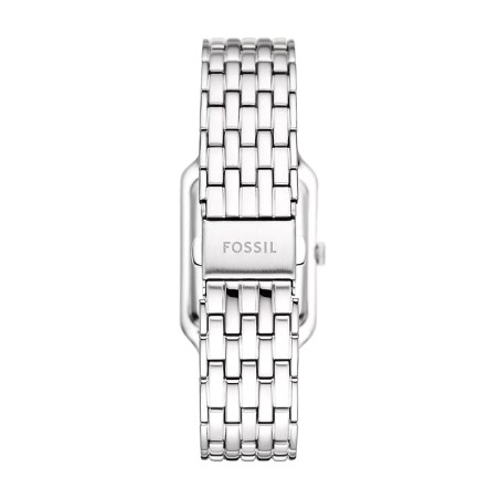 Montre femme fossil raquel à trois aiguilles avec date, en acier inoxydable es5306 – montres femme