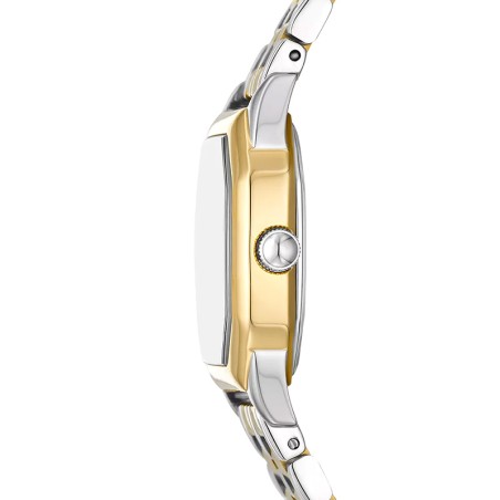 Montre femme fossil harlow à trois aiguilles, en acier inoxydable, bicolore es5362 – montres femme