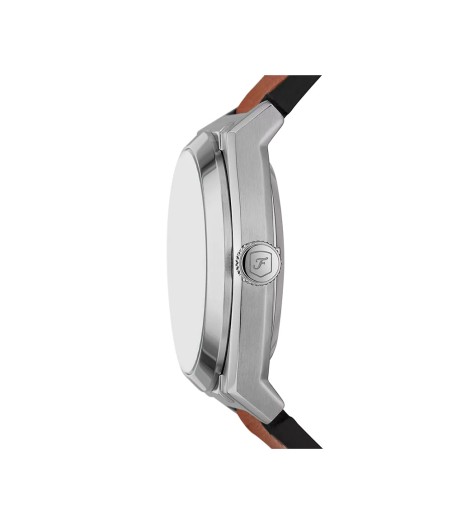 Montre homme fossil everett automatique en cuir marron me3261 – montres homme