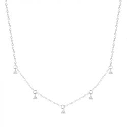 Collier Femme EDORA ARGENT 925/1000 et Oxydes 70700976