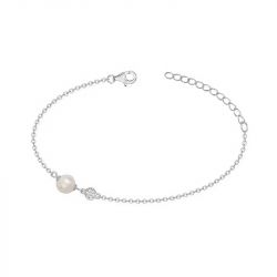 Bracelet femme edora argent 925/1000 et perle d'eau douce 70300381 - bracelets-femme - edora - 0