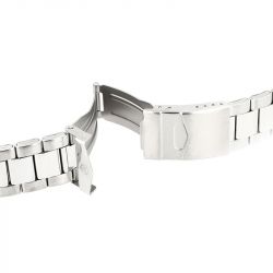 Bracelet extensible poli shelter 18mm acier anses télescopiques 18/21 mm - bracelets - edora - 2