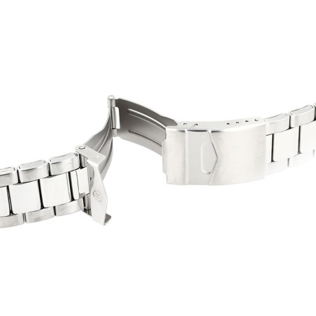 Bracelet extensible poli shelter 18mm acier anses télescopiques 18/21 mm – bracelets montre