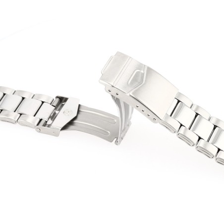 Bracelet extensible poli shelter 18mm acier anses télescopiques 18/21 mm – bracelets montre