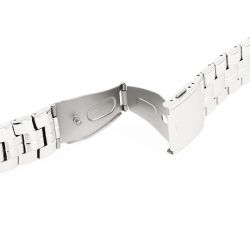 Bracelet paillasson poli tank 20mm acier anse tube 20mm - bracelets - edora - 2