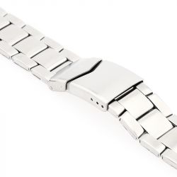 Bracelet paillasson full satiné seastar 20mm acier anse tube 22mm - bracelets - edora - 1