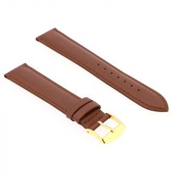 Bracelet cuir vachette satinée miam118/16mm vison couture t/t doublure vachette nubuck - bracelets - edora - 1