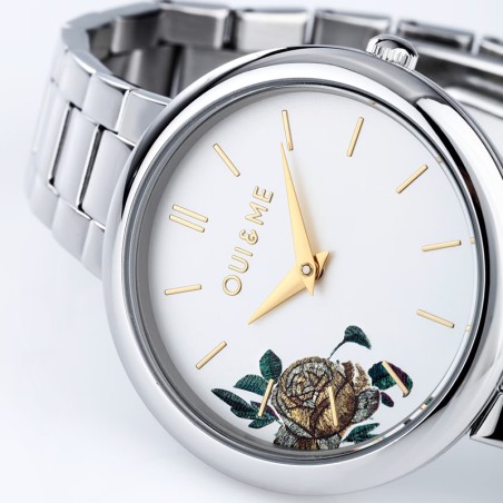 Montre femme oui&amp;me acier argenté me010324 – montres femme