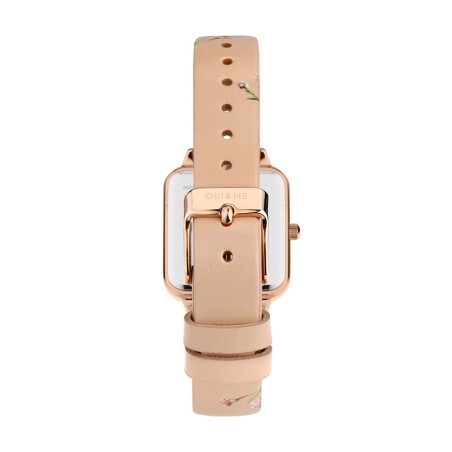 Montre femme oui&amp;me harmonie cuir rose me010383 – montres femme