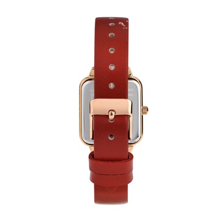 Montre femme oui&amp;me harmonie cuir rouge  me010384 – montres femme