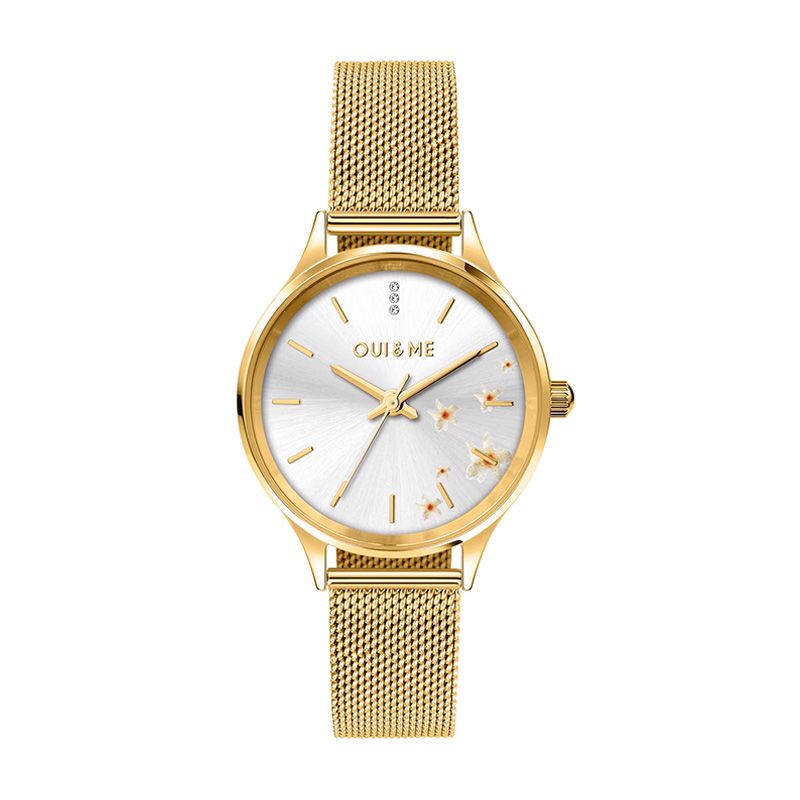 Montre femme oui&me bichette acier doré me010387 - montres-femme - edora