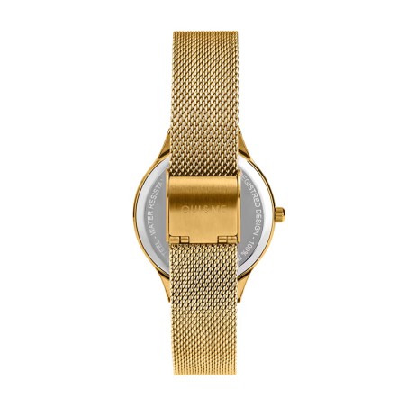 Montre femme oui&amp;me bichette acier doré me010387 – montres femme
