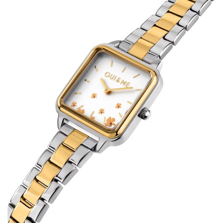 Montre femme oui&amp;me harmonie acier bicolore me010391 – montres femme