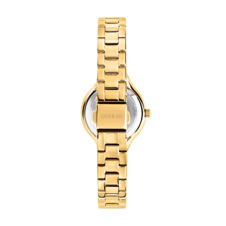 Montre femme oui&amp;me jolie acier doré me010399 – montres femme