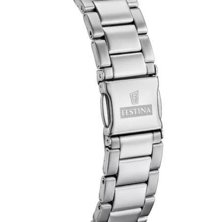 Montre homme festina classique acier argenté f20707/7 – accueil