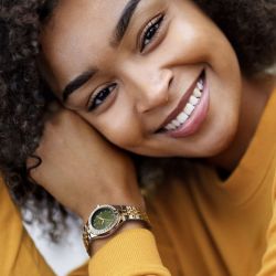 Montre femme festina mademoiselle acer bicolore f16868/4 - montres-femme - edora - 1