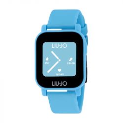 Montre femme connectée liu jo silicone bleu swlj027 - montre connectée homme & femme - - chronographes - edora - 0