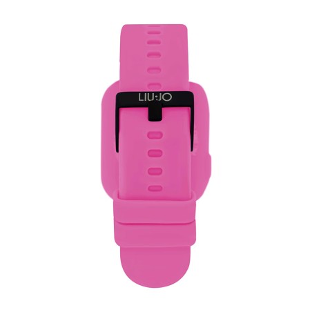 Montre femme connectée liu jo silicone rose swlj030 – chronographes