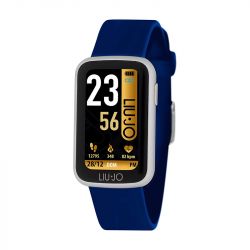 Montre femme connectée liu jo silicone bleu swlj040 - montre connectée homme & femme - - chronographes - edora - 0